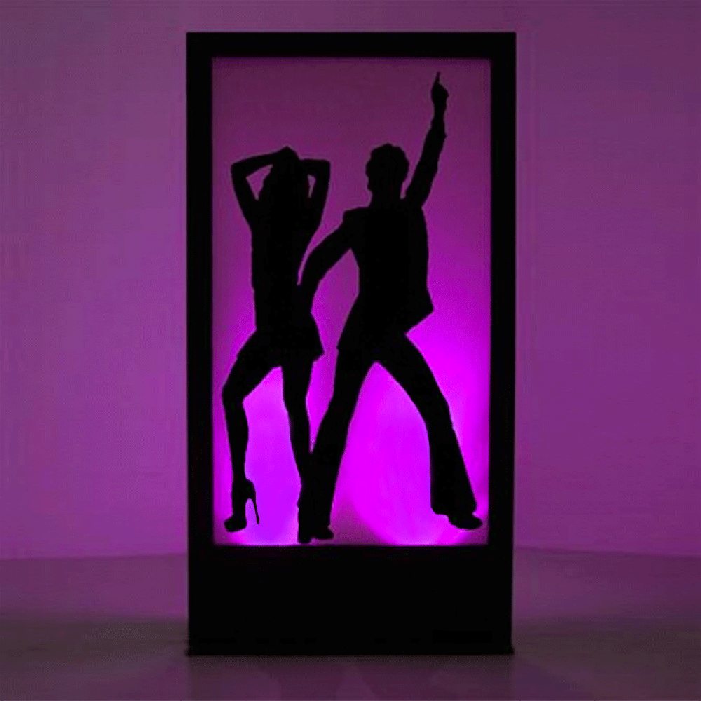 Panneau lumineux Danse Disco 2 200cm - Libdeco, spécialiste de la décoration  événementielle.