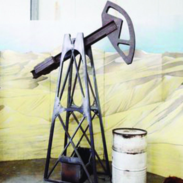 Pompe de pétrole image stock. Image du exploration, énorme - 11980575